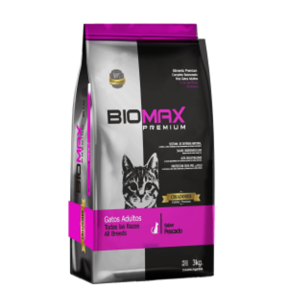 BIOMAX GATO PREMIUM x 10KG – Perronet.com.ar